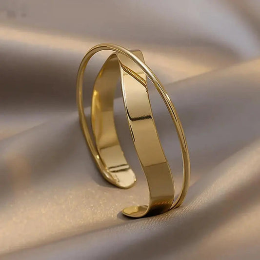 Classic Gold Bracelet- Mialla Jewelry