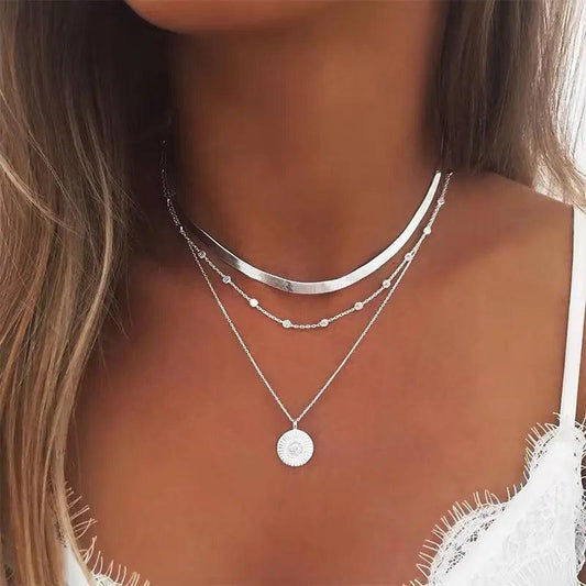 Silver Necklace- Mialla Jewelry